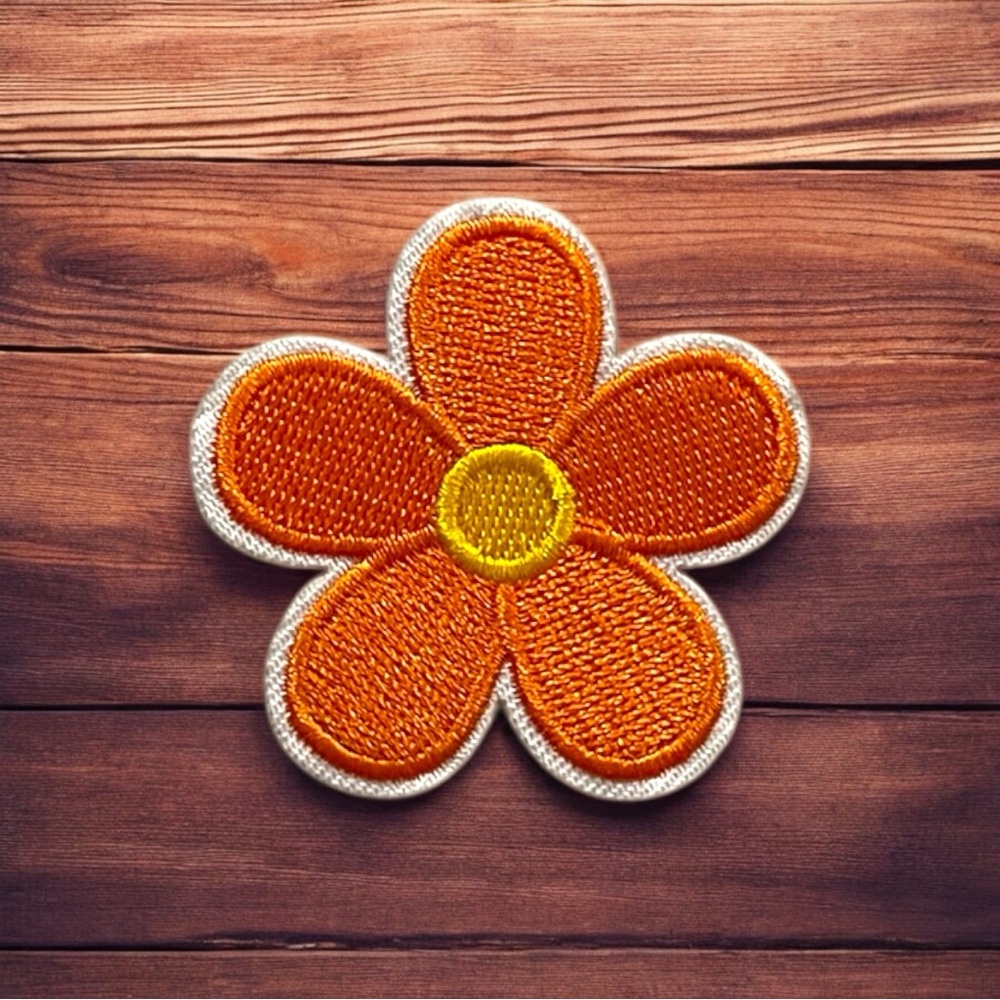 Embroidered Flower Patch